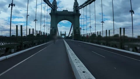 Beautiful Bridge in old city Stock Footage 337037136