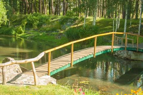 A BEAUTIFUL BRIDGE Stock Photos