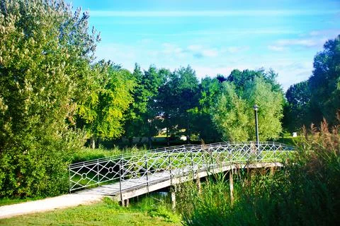 Beautiful bridge Stock Photos