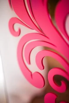 Beautiful bright pink pattern Stock Photos