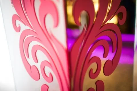 Beautiful bright pink pattern Stock Photos