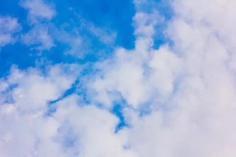 Beautiful bright sky in the clouds Stock Photos