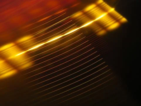 Beautiful bright threads, progressive rhythmic light trails, virtual networks 스톡 일러스트