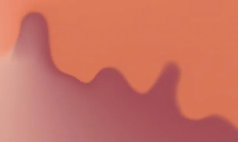 Beautiful brown and orange gradient background Grainy and texture Stock Illustration