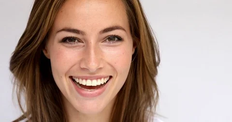 Beautiful brunette Stock-Footage 80498427