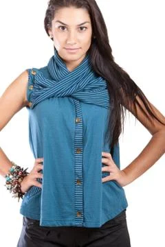 Beautiful Brunette Stock Photos