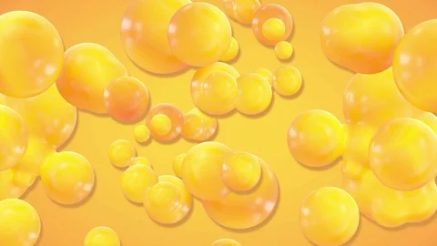 Beautiful Bubles Motion Loop with Alpha matte 4K.Realistic with Macro camera Stock-Footage 128638206