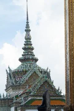 Beautiful Buddhist temple Stock Photos