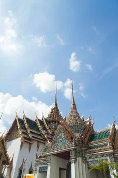 Beautiful Buddhist temple Stock Photos