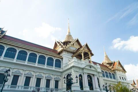 Beautiful Buddhist temple Stock Photos
