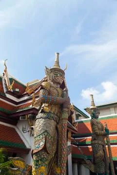 Beautiful Buddhist temple Stock Photos