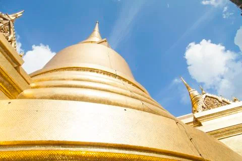 Beautiful Buddhist temple Stock Photos