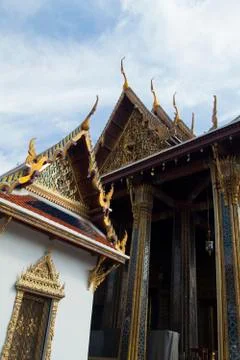 Beautiful Buddhist temple Stock Photos