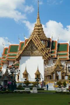 Beautiful Buddhist temple Stock Photos
