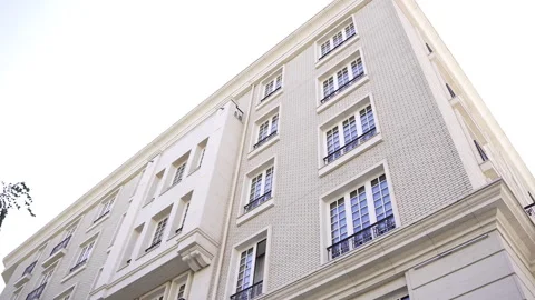 Beautiful building in classical architectural style Video stock 261727856
