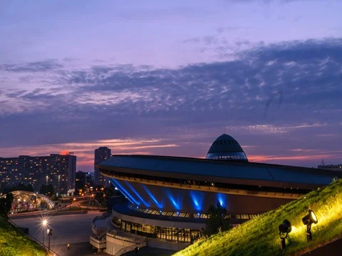 Beautiful building. Katowice. Vídeos de archivo 80420916