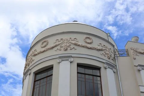 Beautiful building in old tbilisi, georgia Stock Photos