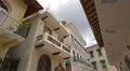 Beautiful buildings with balconies in Casco Viejo, Panama City 4k or 4k+ Resolution