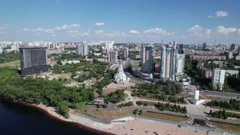 Beautiful buildings Stock Footage 217589055