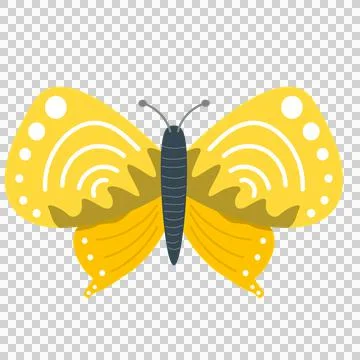 Beautiful butterfly element Design Stock Illustration