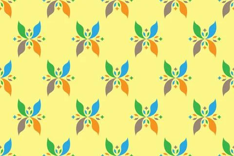 Beautiful butterfly seamless pattern Stock Illustration