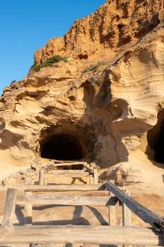 Beautiful Cala d en Baster on the island of Formentera in the Balearic Island Stock Photos