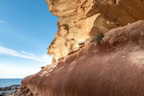 Beautiful Cala d en Baster on the island of Formentera in the Balearic Island Stock Photos