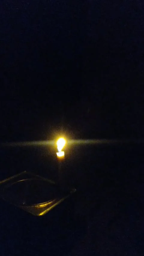 Beautiful candlelight and evening Stock Footage 290339438