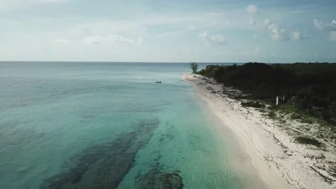 Beautiful Caribbean Beach Stockbeeldmateriaal 157138577