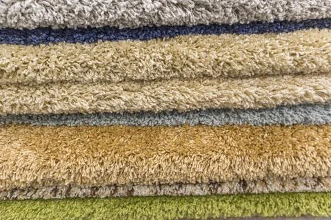 Beautiful carpet texture close-up as a background Stock-Fotos