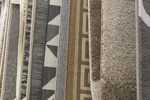Beautiful carpet texture close-up as a background 库存照片