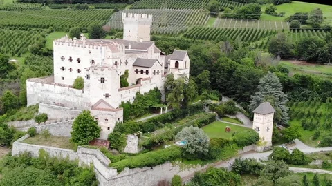 Beautiful castle Stock Footage 114748657