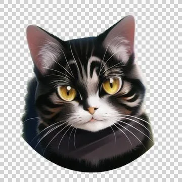 Beautiful cat look Stock Illustration