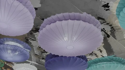 Beautiful Ceiling Stock Footage 176389034