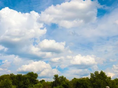 Beautiful celestial landscape Stock Photos