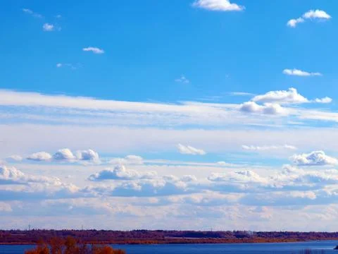 Beautiful celestial landscape Foto stock