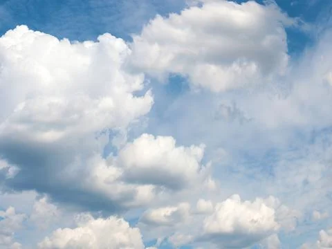 A beautiful celestial landscape Stock Photos