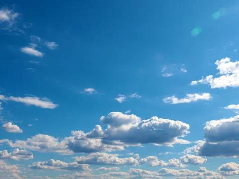 A beautiful celestial landscape Stock Photos
