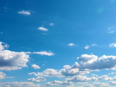 A beautiful celestial landscape Stock Photos