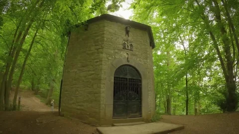 A beautiful chapel. Stock Footage 247134474