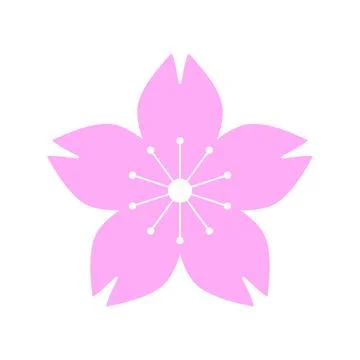 Beautiful cherry blossom. Stock Illustration