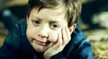 beautiful child bored and sad HD Footage