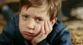 beautiful child bored and sad HD Footage