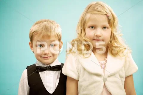 Beautiful children Stock Photos