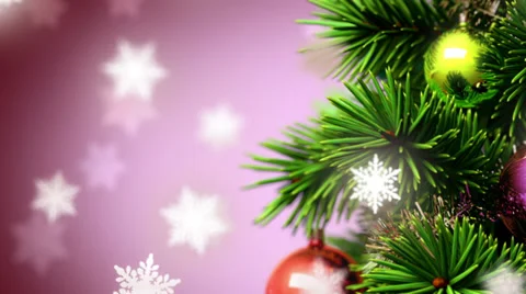 Beautiful Christmas background Stock Footage 33241487