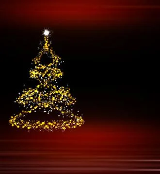 Beautiful Christmas background Stock Illustration