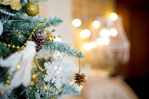 Beautiful christmas interior Stock Photos