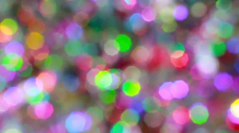 Beautiful Christmas lights Stock Footage 66436901