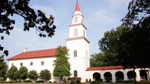 Beautiful Church Multiple Angles with Motion Stock Footage 85774551