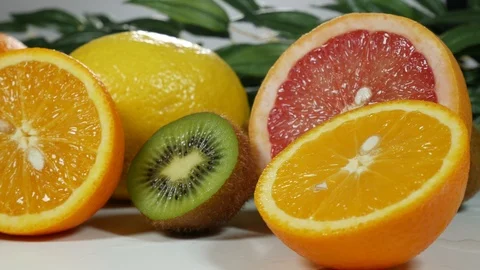 Beautiful citruses Stock Footage 87416931